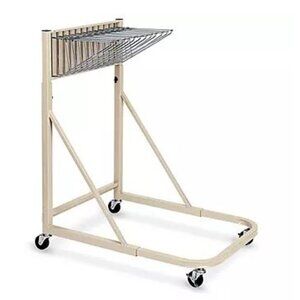 Mobile Blueprint Rack - 27 x 39 x 62" Portable